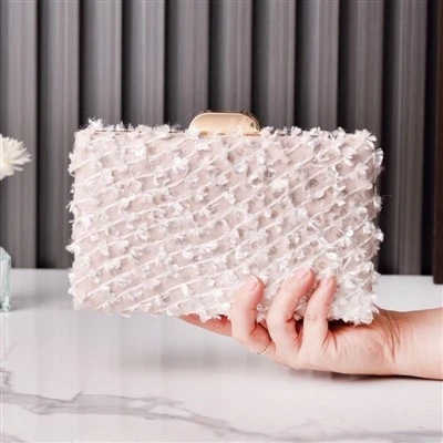 Bolsos tipo cartera tipo clutch rosa de moda