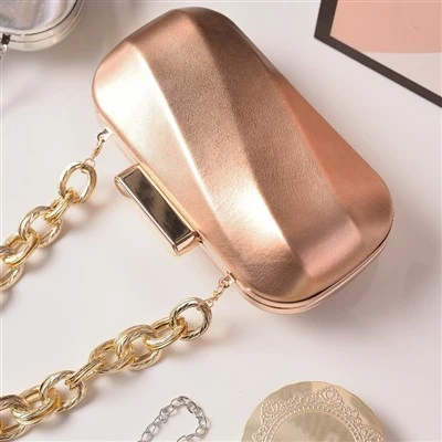 Bolsos de mano metálicos de lujo