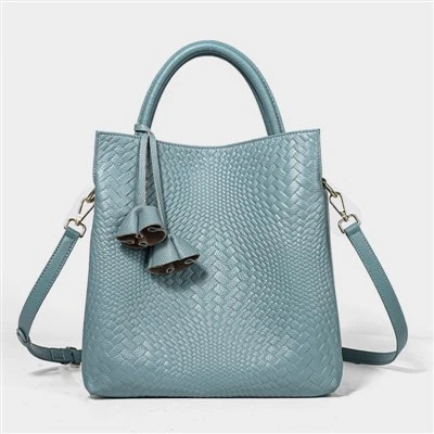 Bolso bandolera tipo cubo de piel de diseñador para mujer